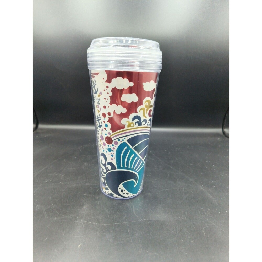 Whirley Drink Works Royal Caribbean-Coca Cola  Retractable Lid Travel 16 oz. Cup